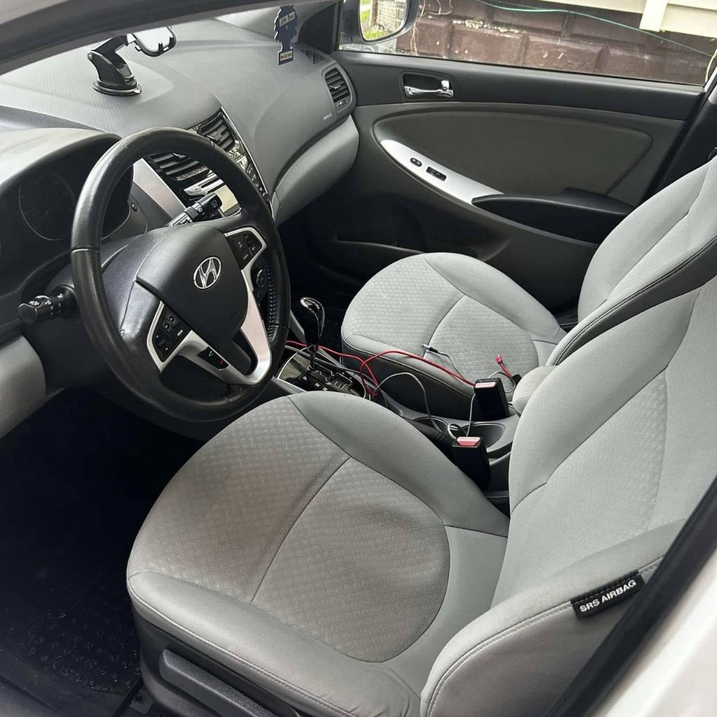 Hyundai seat detail