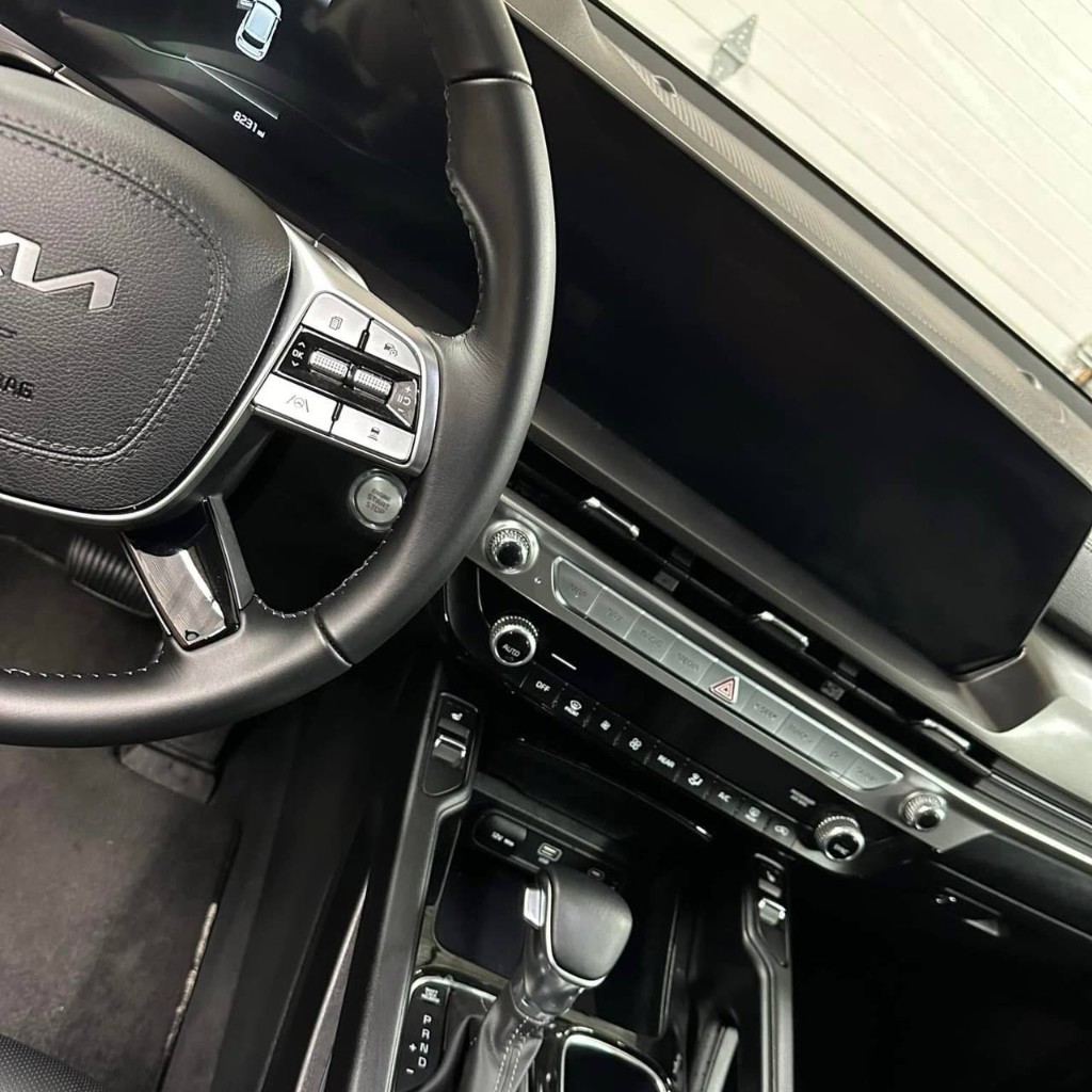 Kia dash detail