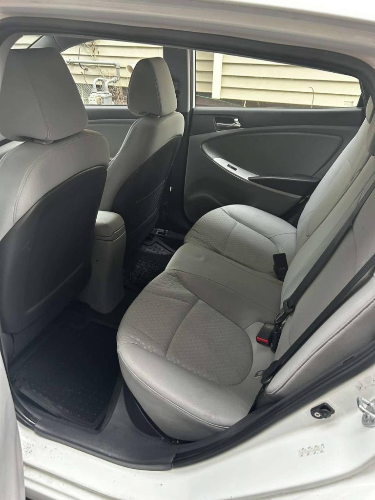 Rear seat and carpet detail