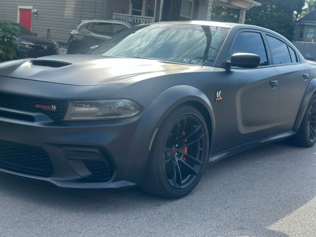 Dodge Charger after Deep Shine